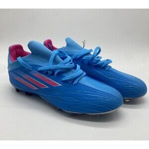 NEW! Adidas X SPEEDFLOW.1 FG J Soccer Cleats Sky Blue / Pink GW7461 US 4.5 UK 4